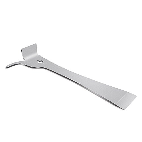 Kinglake Beekeepers Polished Stainless Steel Hive Scraper Tool Beekeeping Equipment Tool Silver