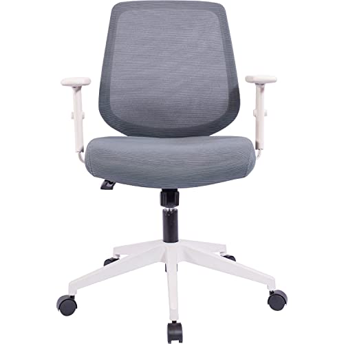 Lorell LYS Mid-Back Task Chair, Gray