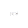 Torino 3Pc Drop Leaf Dining Set Black