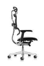 Ergohuman Eurotech Gen2 High Back, Mesh Executive Office Chair With Adjustable Lumbar Support – Ergonomic Tilt Control, Seat Slider, Armrests And Headrest Adjustment, Grey