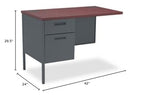 Hon® Metro Classic Series "L" Workstation Return Return,Lf,24X42,My/Ccl C7791F#A2L (Pack Of2)