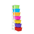 7 Layer Plastic Storage Organizer Cabinet, Multipurpose Drawer Unit For Home, Bedroom, Kitchen, Living Room, Office & Kids Room,