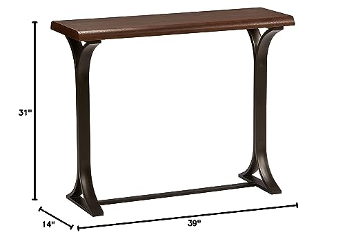 International Caravan 39 In. Rectangular Wood Console Table