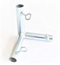 3 Way Flat Corner 1 3/8' Canopy Fitting Batting Cage Fitting (Fvf3) - Fits Emt Pipe Or Chain Link Fencing Top Rail That Has An