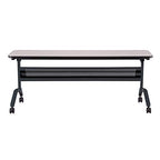Safco Products Flip-N-Go Training Table, Folkstone 18" x 72" Black Legs