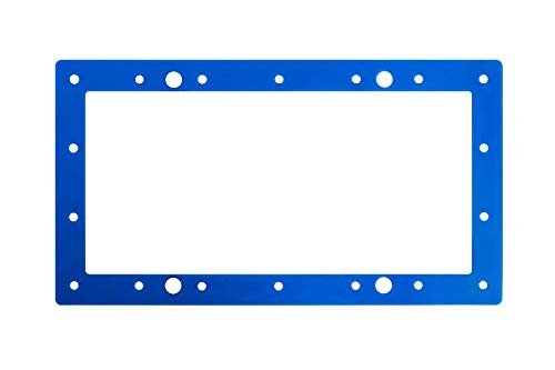 Widemouth Skimmer Box Gaskets Standard (Qty 2), Navy Blue Grip Seal - Never Leak Pool Liner Technology For Above Ground Pool Lin