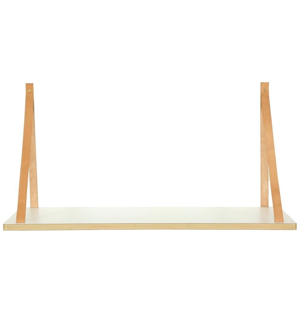 GFURN Edge Shelf with Leather Rope