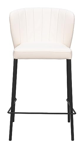 Zuo Linz Counter Stool Cream