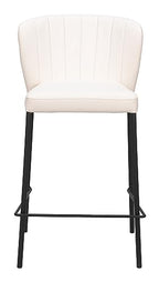 Zuo Linz Counter Stool Cream