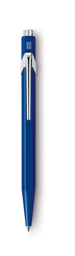 Caran D'Ache Ballpoint Pen Metal Blue (849.150) (849.150)