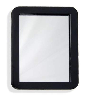 5 1/4 x 6 7/8 Inch Magnetic Locker Mirror - Real Glass