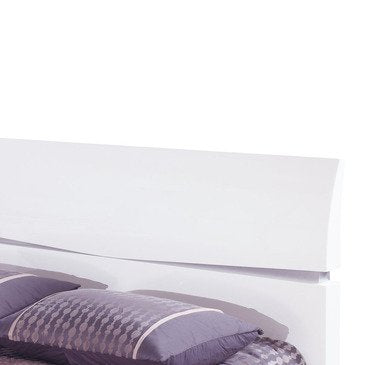 Global Furniture Usa Aurora Mdf/Wood Veneer, King Bed, White