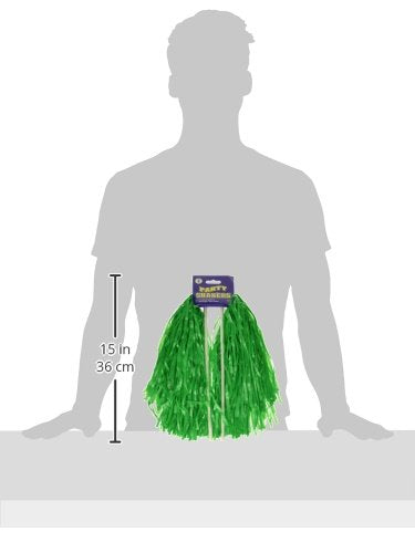 Beistle 66301-G Pkgd Poly Shakers-512 Strand, 12' X 11', Green