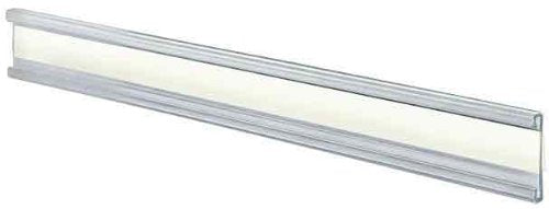 Azar Displays 199601 6-Inch Width By 1-Inch Height Adhesive Back Nameplate, 10-Pack