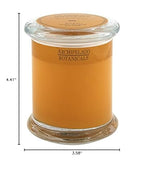 Archipelago Botanicals Dubai Glass Jar Candle, Amber, Mandarin And Musk Scent, Lead-Free Candle Wicks, Burns Approx.  60 Hours