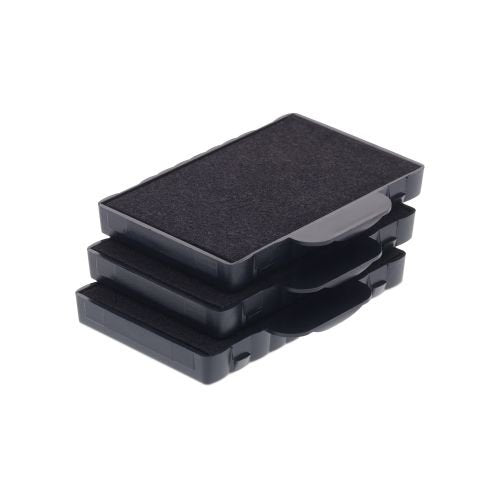 Trodat Replacement Ink Cartridge 6/56 - Pack Of 3 Color Black