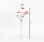 Artfen 6 Pcs Artificial Calliopsis Flowers Fake Silk Flower Table Kitchen Home Garden Party Wedding Decoration Approx 24'' High