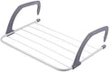 GNOLY Portable Clothes Drying Rack Shelf Balcony Window Laundry Hanger Cloth Socks Plant Storage Holder Folding Clothes Towel Dr