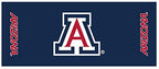 Collegiate Kwik-Covers Rectangle Plastic Table Covers, Bundle Of 2 (University Of Arizona, 8')