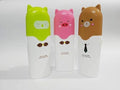 DHMORA Portable Cartoon Animal Toothbrush Holder Box Plastic Tooth Mug Toothpaste Case Cup Travel Camping Multi Colour