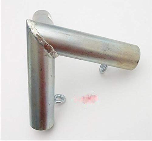 3 Way Corner 1 3/8' Canopy Fitting With Down Slope Angle (Fv3Jsl) - Fits 1 3/8' Emt Pipe Or Chain Link Fencing Top Rail That H