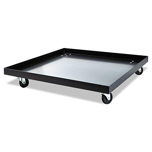 Alera Sccart Stacking Chair Dolly, 22-1/2W X 22-1/2D, Black