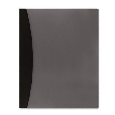 Report Cover W/Hidden Swing Clip, Letter Size, Black