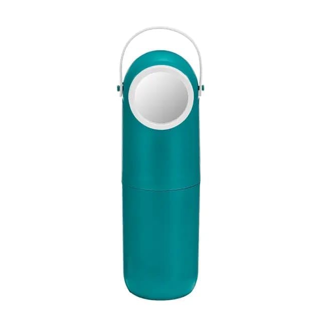 Zdqtra Plastic Capsule Shape Toothbrush and Paste Holder for Travel Bathroom,Antibacterial Toothbrush Container with lid,Portabl