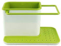 Gnanex Sink Tidy Set, 3 In 1 Kitchen Sink Organizer For Dishwasher Liquid, Brush, Cloth, Soap, Sponge(Multi Color)