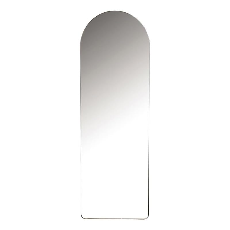Coaster Stabler Modern Glass Arch-Shaped Wall Mirror In Black