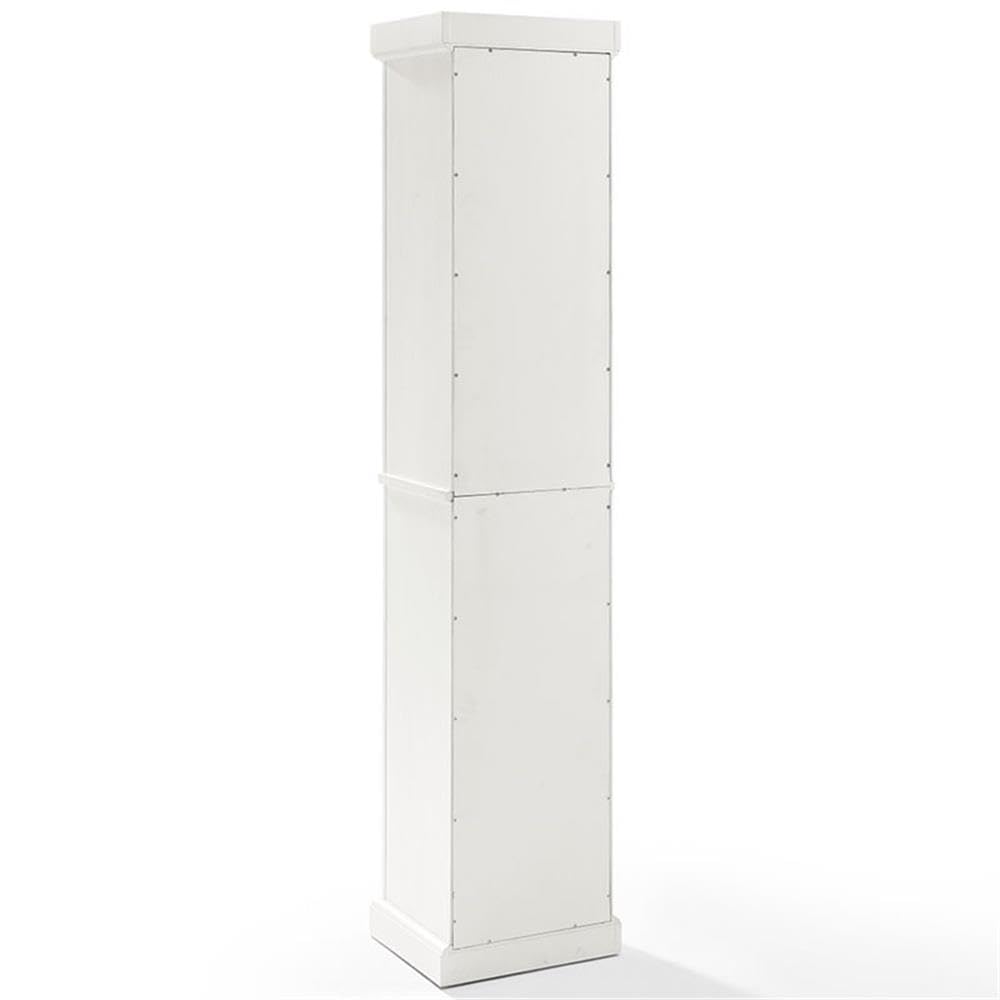 Crosley Furniture Seaside Tall Linen Storage Cabinet - Thumbnail 5