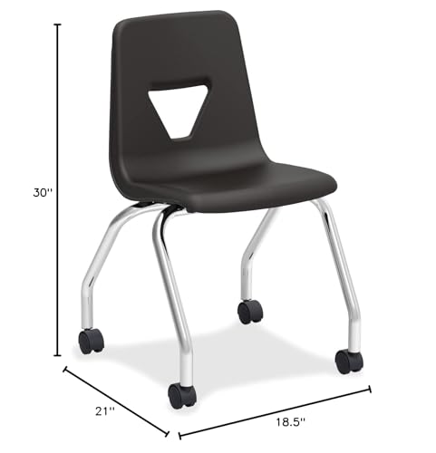 Lorell Classroom Mobile Chairs - 2/CT