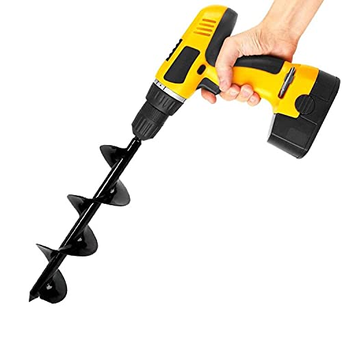 Erytlly Bulb Planter, Auger Spiral, Garden Planter Tool 7.6Cm X 61Cm,Rapid Umbrella Hole Digger For Planting Bulb Seedlings Bedd
