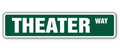 SignJoker] Theater Street Sign Movie Home Theatre theaters New Wall Plaque Decoration