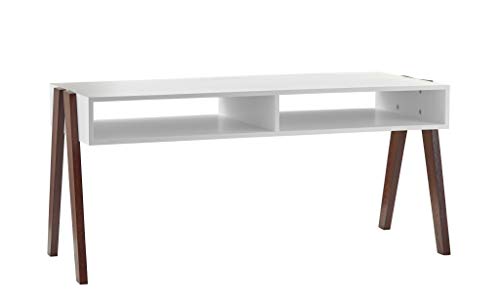 HomeRoots 40.75' X 17.75' X 18.75' White Coffee Table