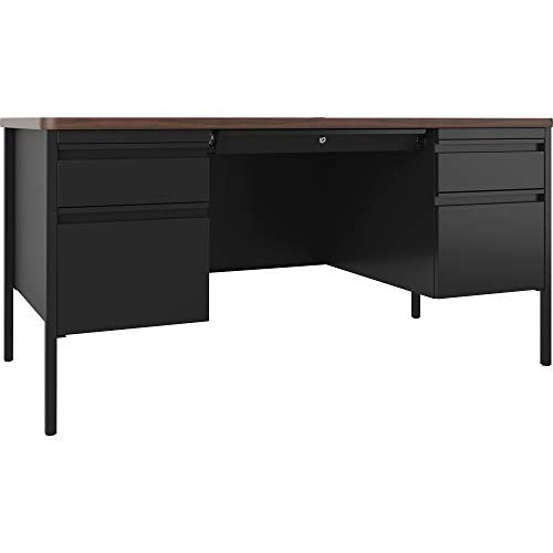 Lorell Llr66941 - Fortress Series Walnut Top Teachers Desk