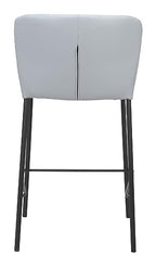 Zuo Linz Counter Stool Gray