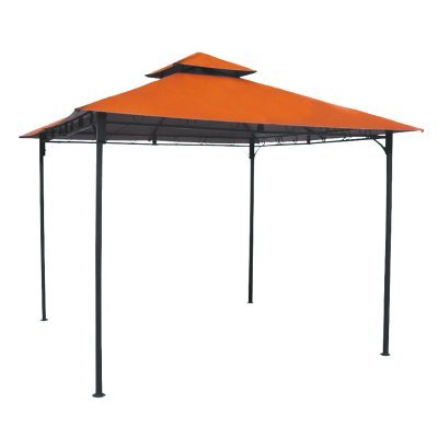 International Caravan Hamilton Outdoor Canopy Gazebo In Cranberry