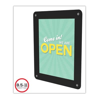 Superior Image Window Display, 8 1/2 X 11 Insert, Clear