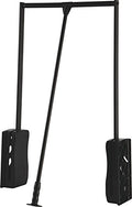 Pull Down Closet Rod, 26 lbs load capacity (Black powdercoated, 26  35 1/16)