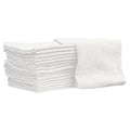 Nabob Wipers Auto Mechanic Shop Towels 25 Pack Shop Rags 100% Cotton Size 14x14 Commercial Grade?(25?Pack,?White)