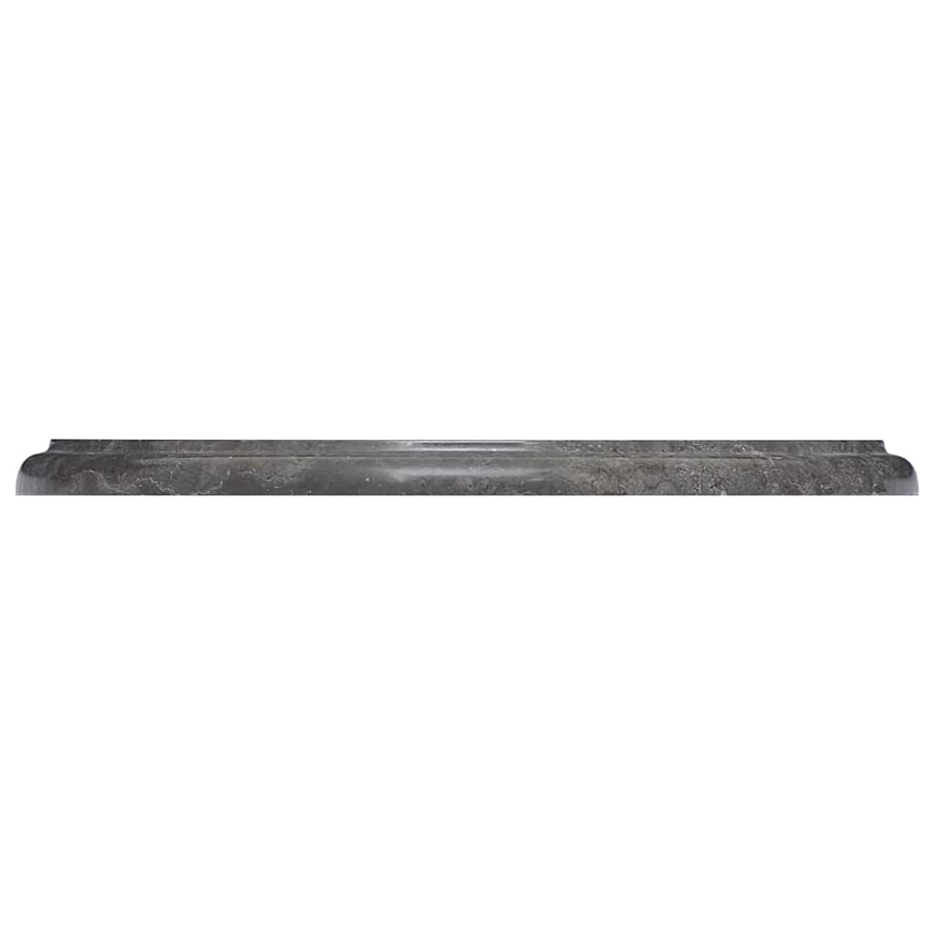 Vidaxl Gray Marble Replacement Table Top – Perfect For Dining Tables, Coffee Tables And Garden Tables, Round 23.6-Inch Diameter Surface, Easy To Clean, Pre-Assembled.
