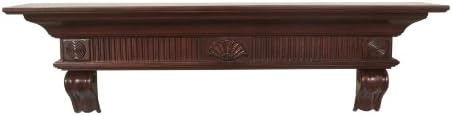 The Devonshire 72 Shelf or Mantel Shelf Cherry Rustic Distressed Finish