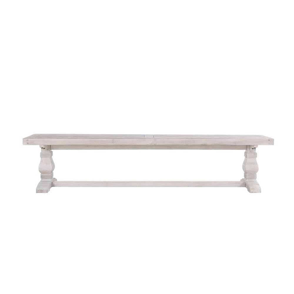 Kosas Home Quincy 83&Quot; Solid Pine Wood Bench In Nordic Ivory Finish