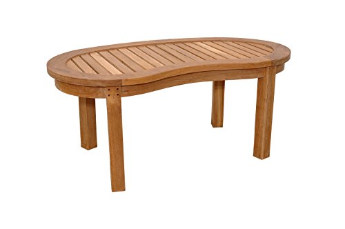 Anderson Teak Kidney Curve Table