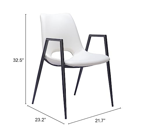 Zuo Desi Dining Chair White