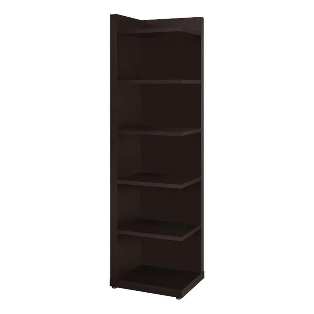 Coaster Furniture Corner Bookcase Cappuccino 800270