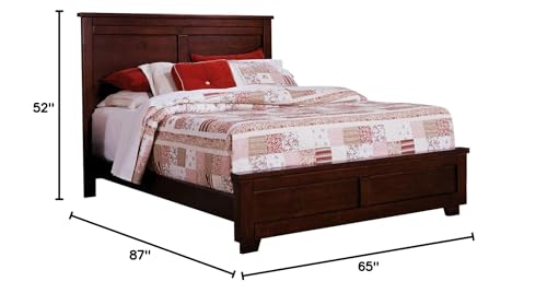 Progressive Furniture Queen Diego Bed, Espresso Pine