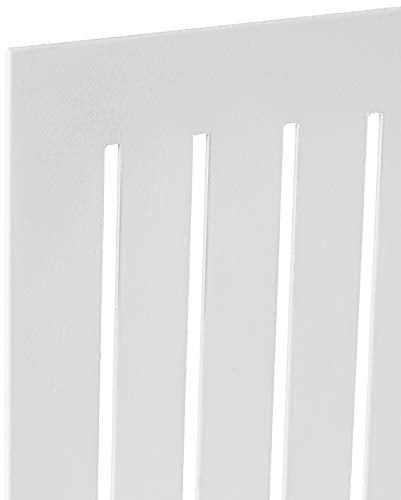 Spectrum Diversified Large Rectangle Bookends, White