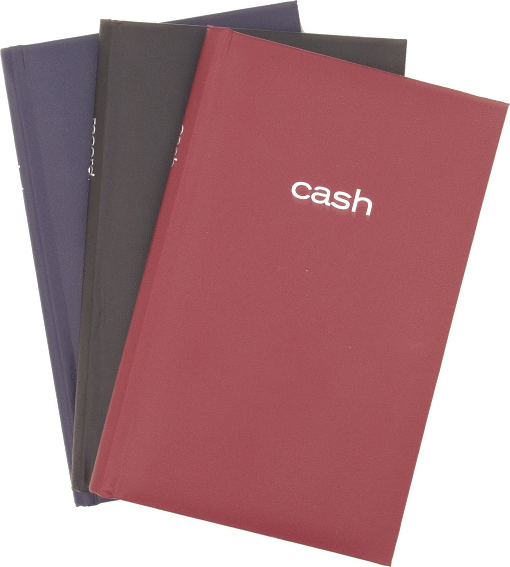 Mead Cash Book - 144 Pages - 7-15/16 x 5-1/8 inches - Assorted Colors - Model 64582